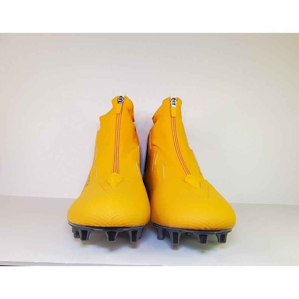 Adidas Size 13 Nasty 2.0 "Steelers" Gold Lineman Football Cleats HP8794 RARE Za2 - Picture 3 of 8